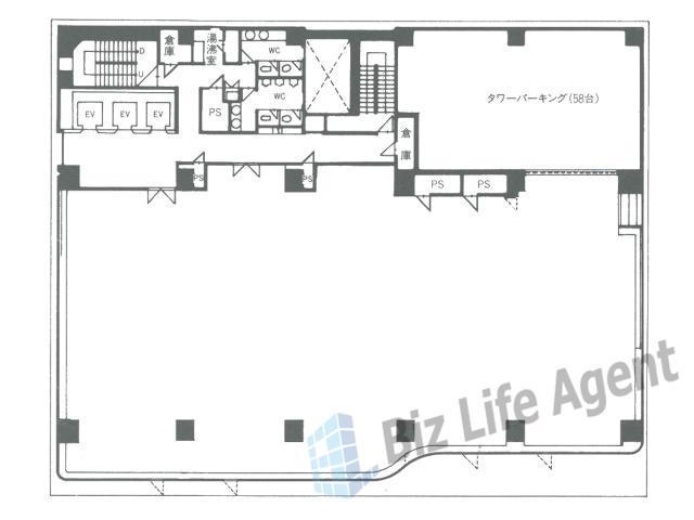 キリックスビルの平面図