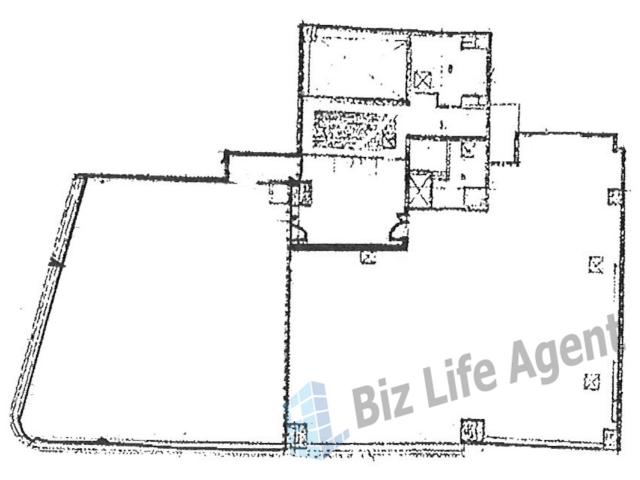ハクビ池下ビルの平面図