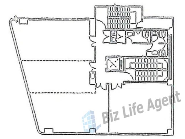 アーク四日市ビルの平面図