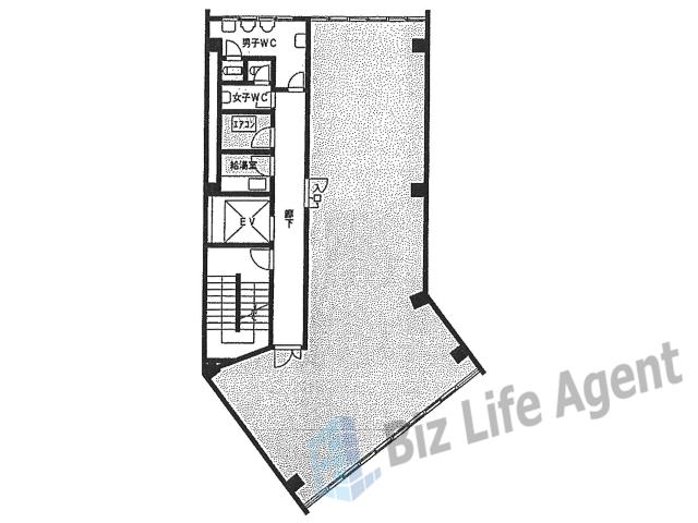 プロト東桜ビルの平面図