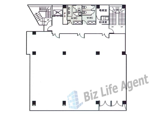 ティクスビルの平面図