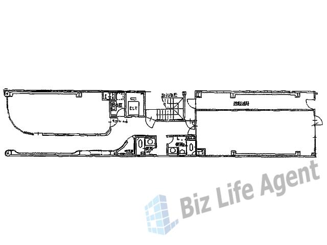 メイブン栄ビルの平面図