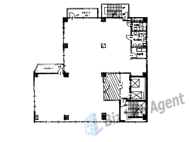 なるせビルの平面図
