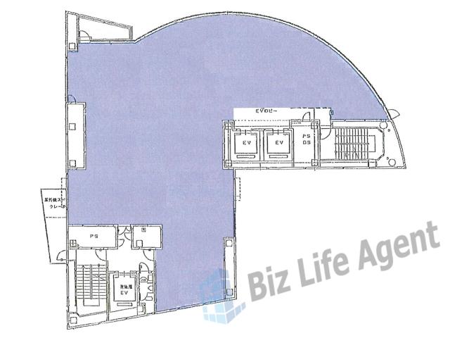 シグザ神田ビルの平面図