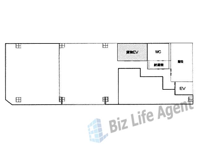 ＫＳ名古屋ビル(ケーエス名古屋ビル)の平面図