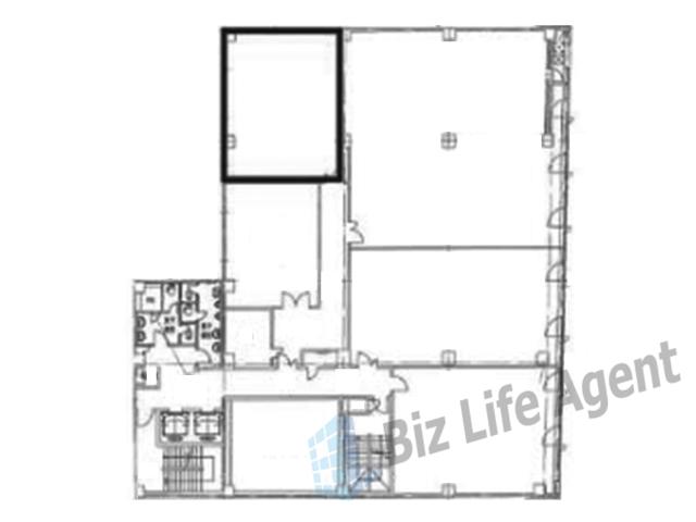 山本ビルの平面図