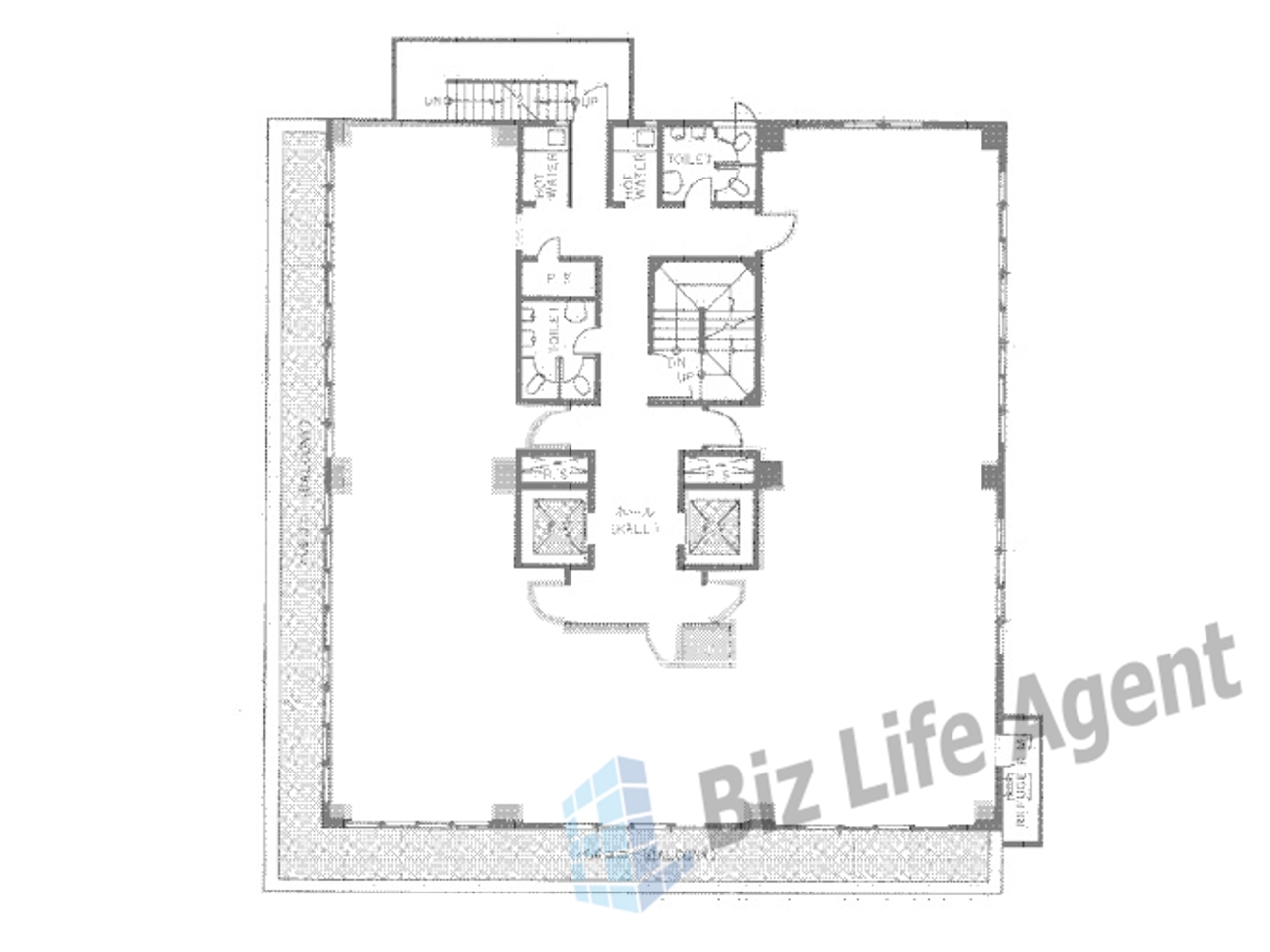 ITCビル(アイティーシービル)の平面図