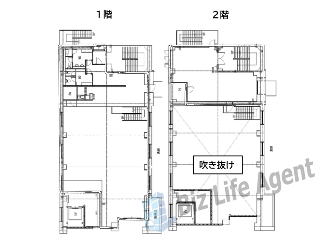 ＳＳＳＸビル(ペルセウスビル）の平面図
