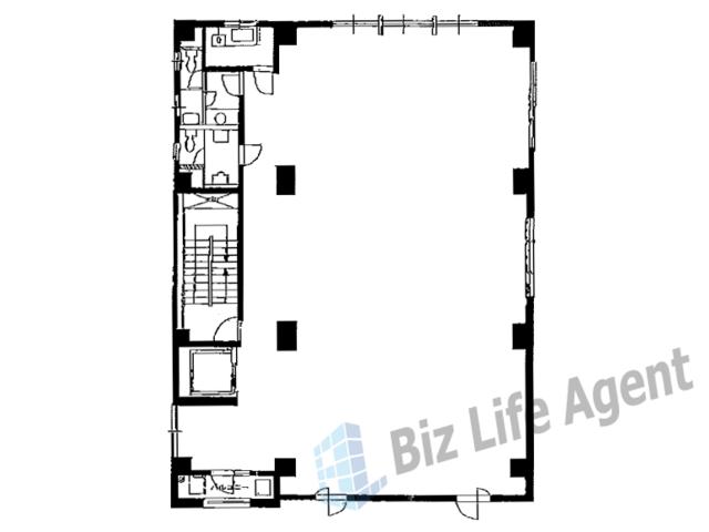 真田ビルの平面図
