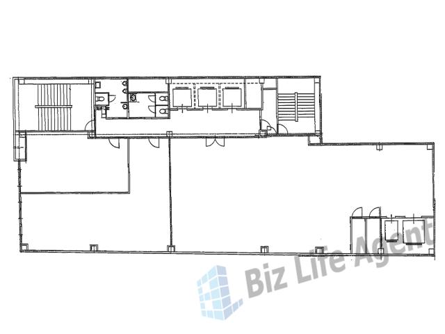 船場メディカルビルの平面図