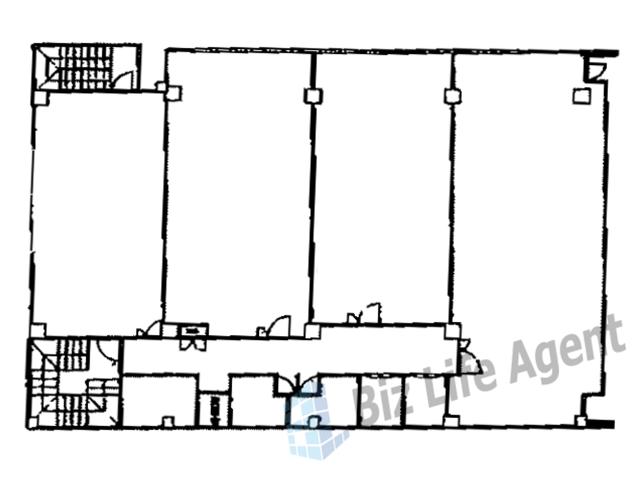 ＮＰＣビル本町(エヌピーシービル本町）の平面図