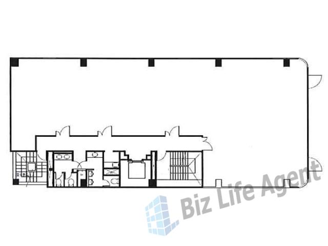 船場昭栄ビルの平面図