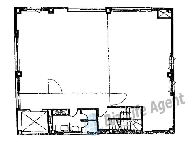 ナシモト別館の平面図