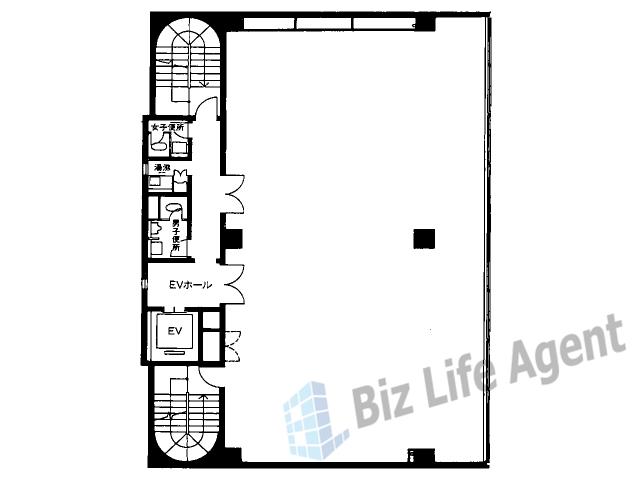 ニュー備後町ビルの平面図