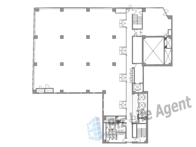 KFセンタービル(ケーエフセンタービル)の平面図
