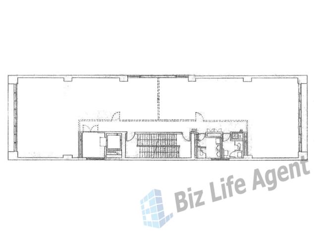 イワタニ第一ビルの平面図