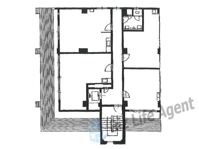 永田中央ビルの平面図
