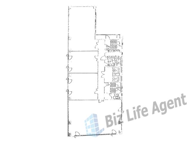 谷町センタービルの平面図