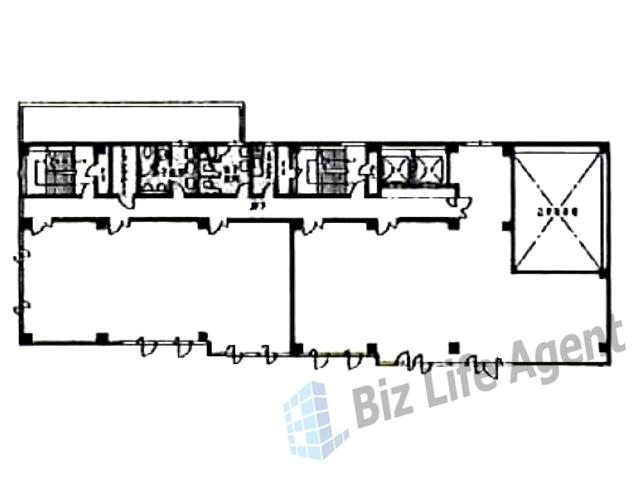 ＮＫ谷町ビル(エヌケー谷町ビル）の平面図