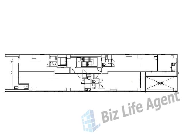 谷町エクセルビルの平面図