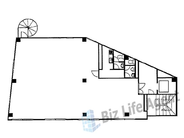 堺筋本町千寿ビルの平面図