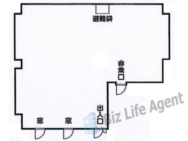 ミフネ道修町ビルの平面図