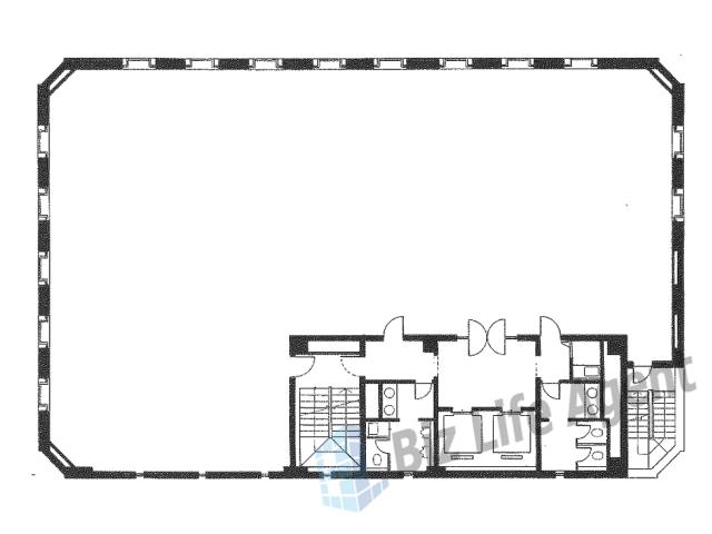 淀屋橋戸田ビルの平面図