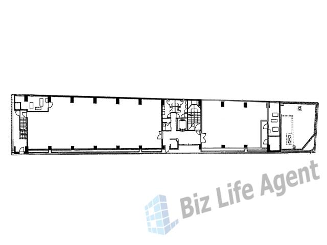 住友ビルディング第４号館の平面図