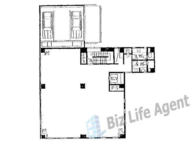 板屋橋熊本ビルの平面図