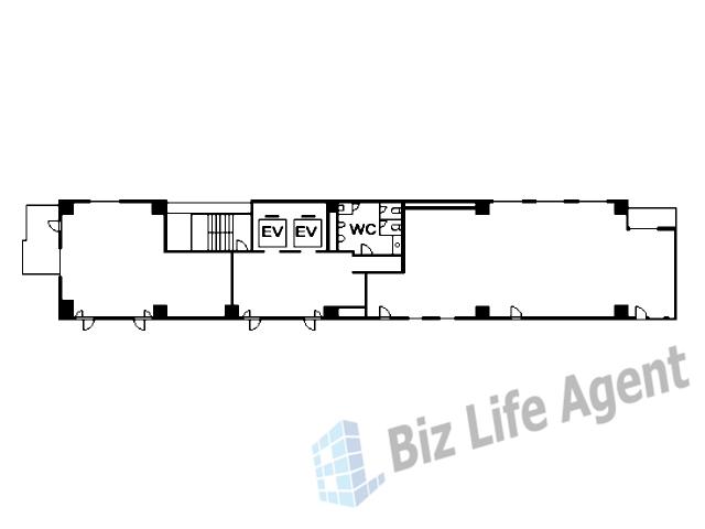 GATO EASTビル(ガトーイーストビル)の平面図