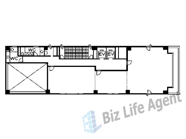 東邦第2ビルの平面図