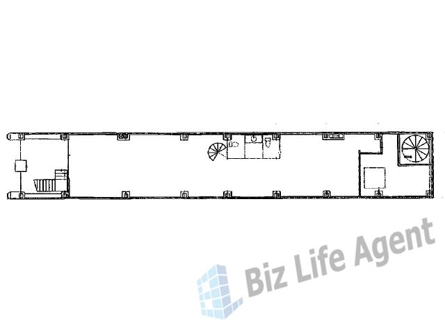 ユナイテッド南船場ビルの平面図