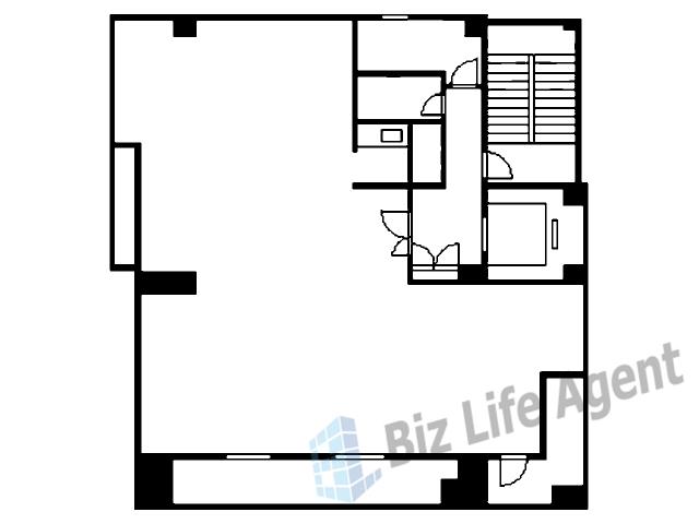四ツ橋ＦＹＳビル(四ツ橋エフワイエスビル）の平面図