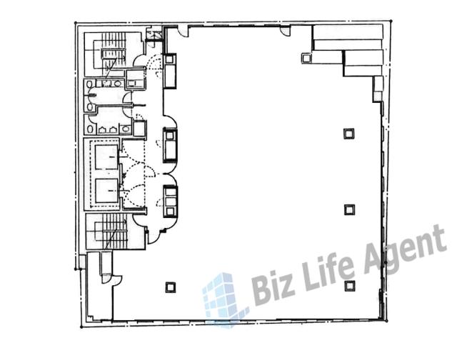 戎橋ビルの平面図
