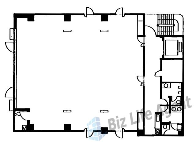 心斎橋サムティビルの平面図