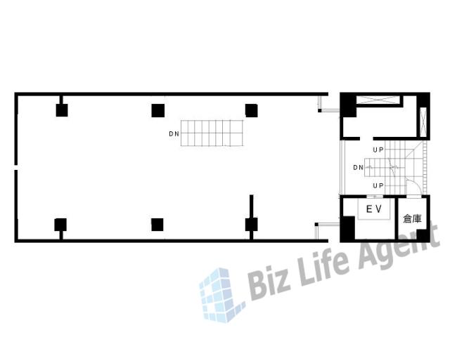 シンサイドビルⅡの平面図