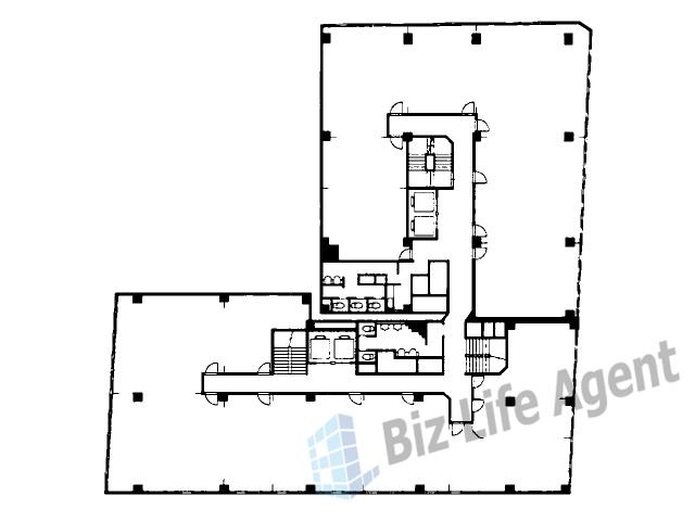 千代田別館の平面図