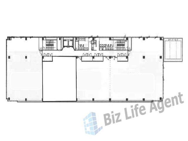 ニチレイ天満橋ビルの平面図