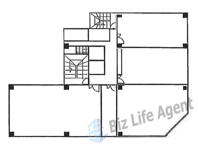 トリシマオフィスワンビルの平面図