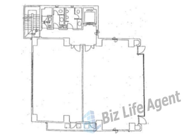 南森町ｉｓビル(南森町マチアイエスビル）の平面図