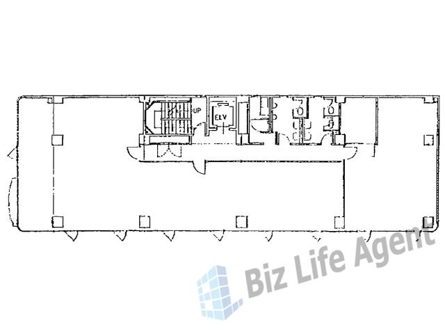 堂浜第２ビルの平面図