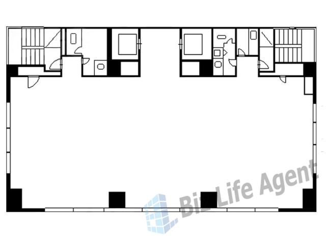 エスパシオン梅田ビルの平面図