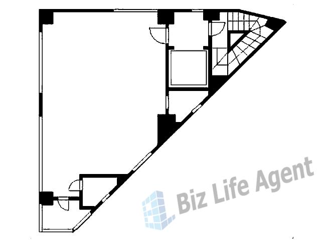セブンビルの平面図