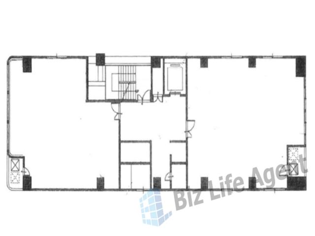 松本フォレストビルの平面図