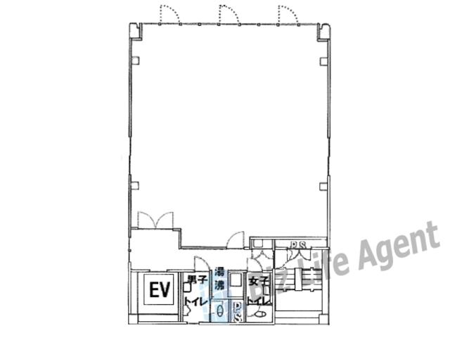 小谷パークビルの平面図