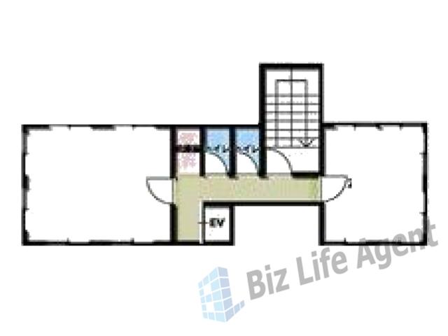 新町パークビル　（仮称）リードシー四ツ橋ビルの平面図