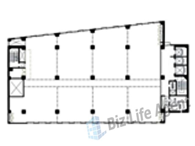 なんばスミソウビルの平面図