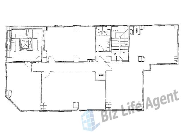 井上ビルの平面図