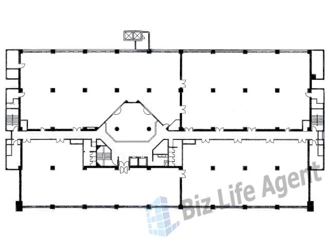 新大阪ＣＳＰビル北館(新大阪シーエスピービル北館）の平面図