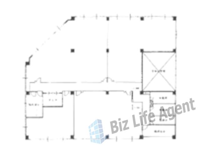 中里第二ビルの平面図